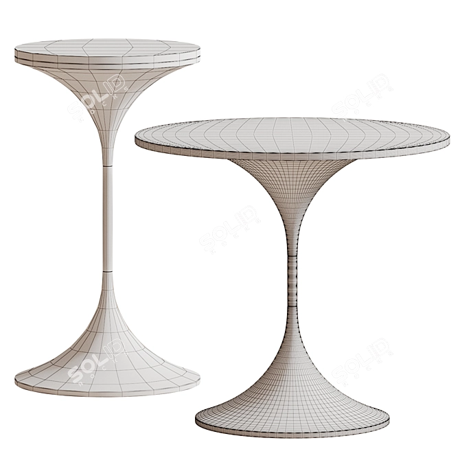 Ghidini Dapertutto Metal Stone Sculpture 3D model image 3