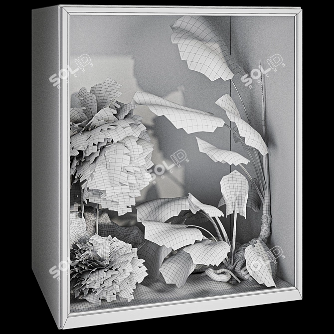 Elegant Indoor Garden and Decor 3D model image 9