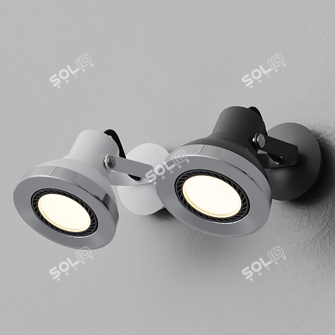 Faro Barcelona RING Wall Lamp 3D model image 6