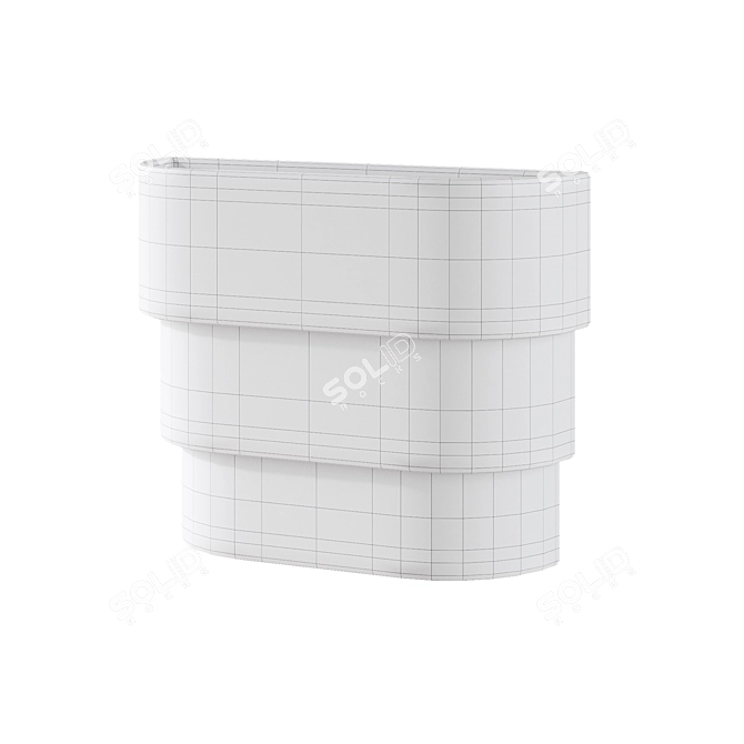 Jack Beige Wall Lamp Serax 3D model image 3