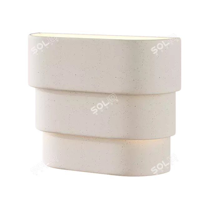 Jack Beige Wall Lamp Serax 3D model image 5