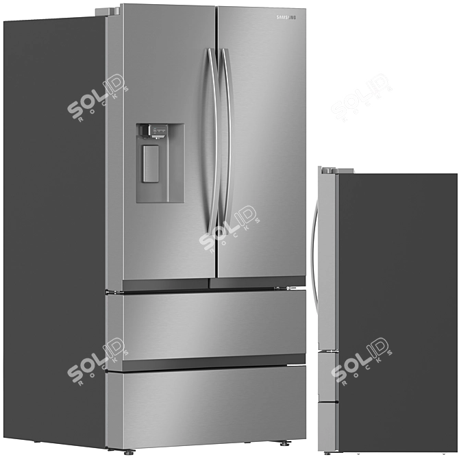 Samsung Kitchen Appliance Bundle 3D model image 5