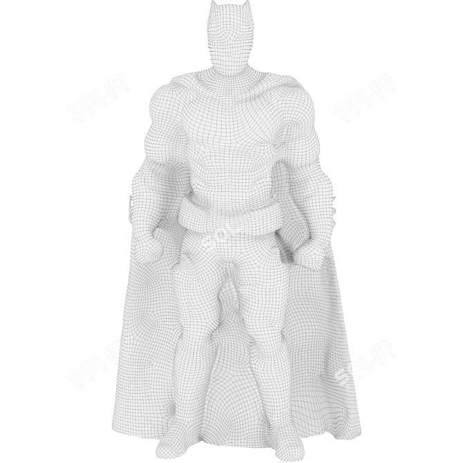 Batman Tactical Suit Action Figure 3D model image 3