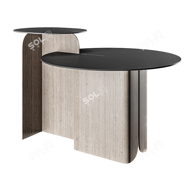 Estensioni Gray Hip-Hop Coffee Table 3D model image 2