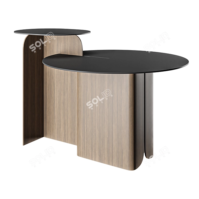 Estensioni Gray Hip-Hop Coffee Table 3D model image 4