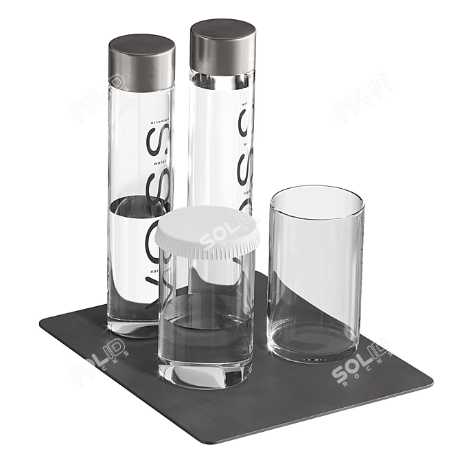 Modern Tableware Set NG4 3D model image 4