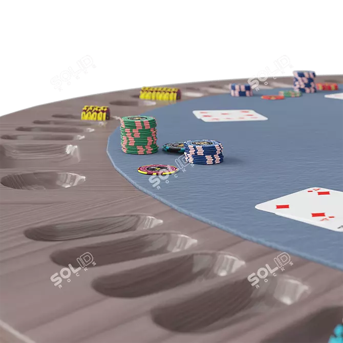 Pro Poker Table: 3DMax Sonoma 3D model image 4