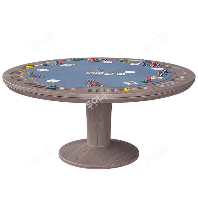 Pro Poker Table: 3DMax Sonoma 3D model image 7