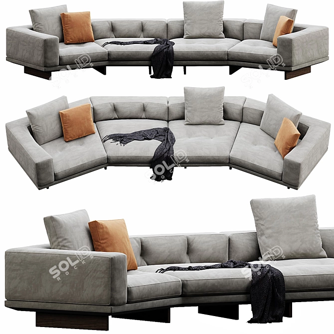 Modern Minotti Dylan 3D Model 3D model image 3