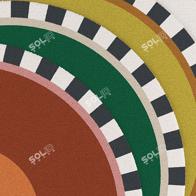 Disco Carpets Collection by Claude Cartier 3D model image 3