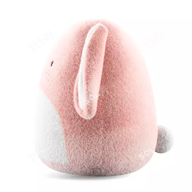 Snuggly Bunny Plush Toy 3D model image 20