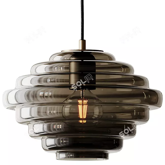 Naranza Glass Suspension Light_SUSPENSE 3D model image 3