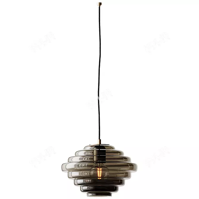 Naranza Glass Suspension Light_SUSPENSE 3D model image 4