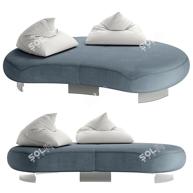 PAPILO Outdoor Sofa by Ditre 3D model image 5