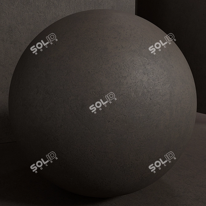 Seamless Concrete Materials Collection 3D model image 2