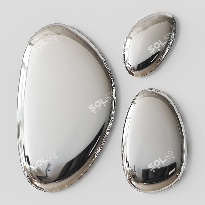  Zieta Abstract Tafla Mirror 3D model image 1