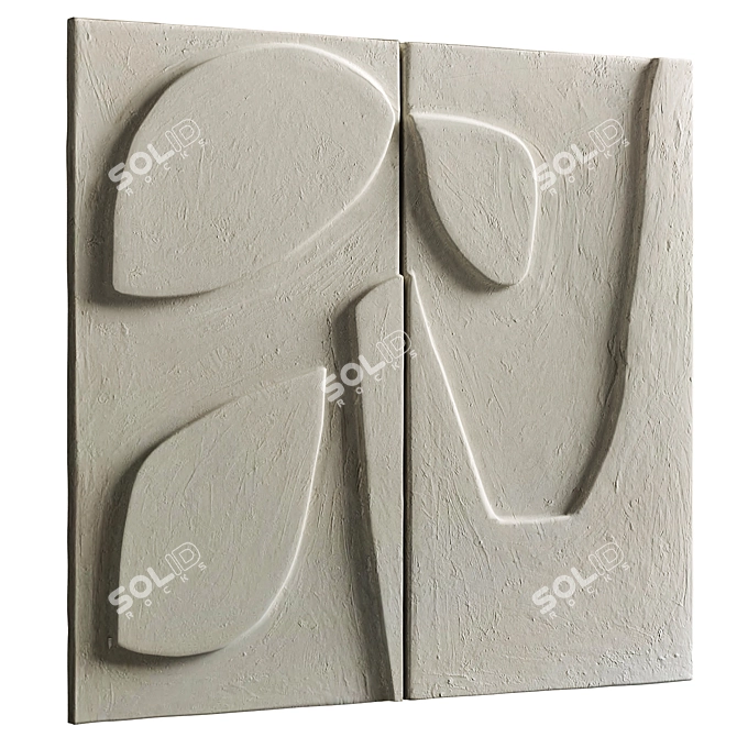 Soleil Wall Decor by Greyya Jay 3D model image 2