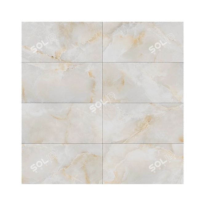 Luxury Onix Delicato Ceramic Tiles 3D model image 2