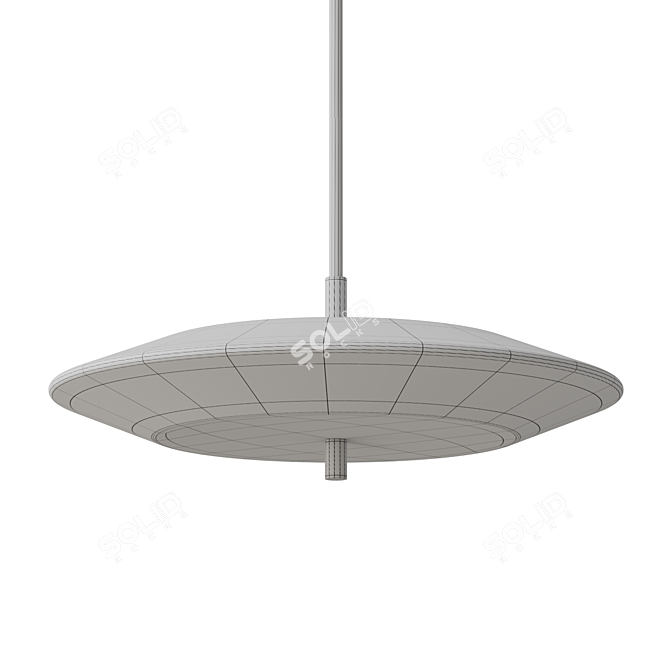 Adjustable LED Pendant Light TITO 3D model image 4