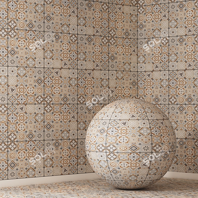 4K Seamless Texture Pack for Vray and Corona 3D model image 1