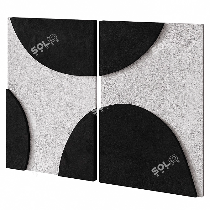 Celestial Orbit Wall Art 3D model image 1