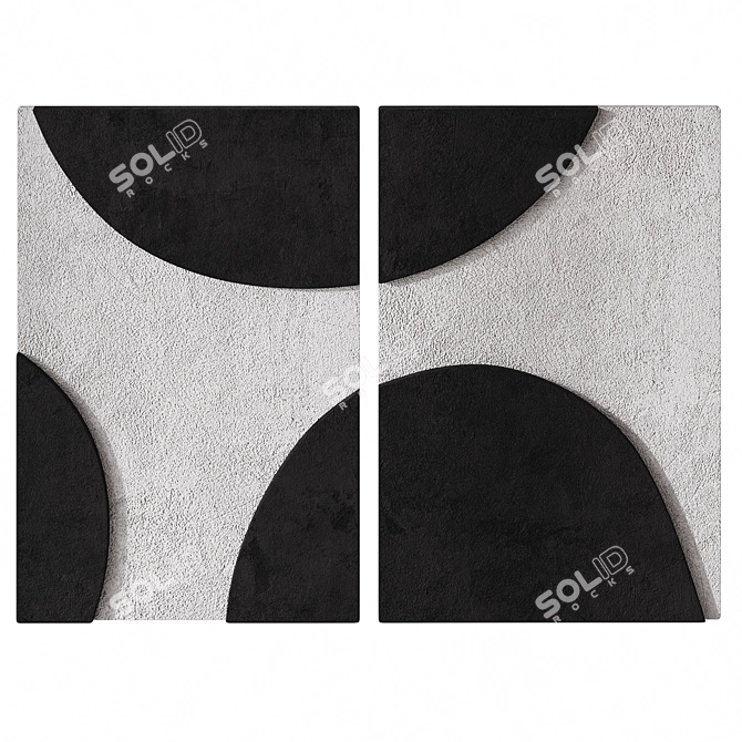 Celestial Orbit Wall Art 3D model image 2