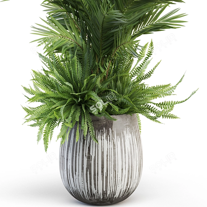 Botanical Bundle 1025 Collection 3D model image 2