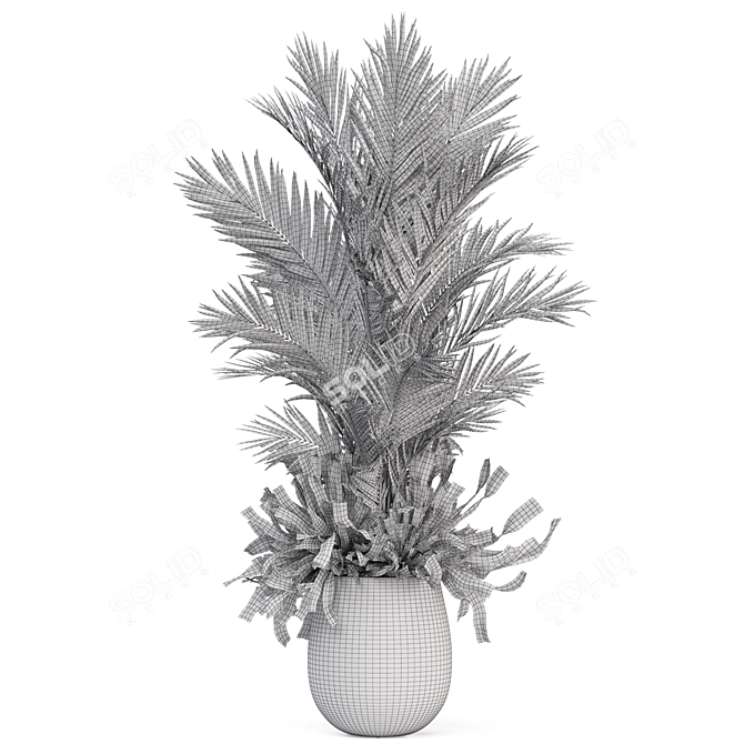 Botanical Bundle 1025 Collection 3D model image 4