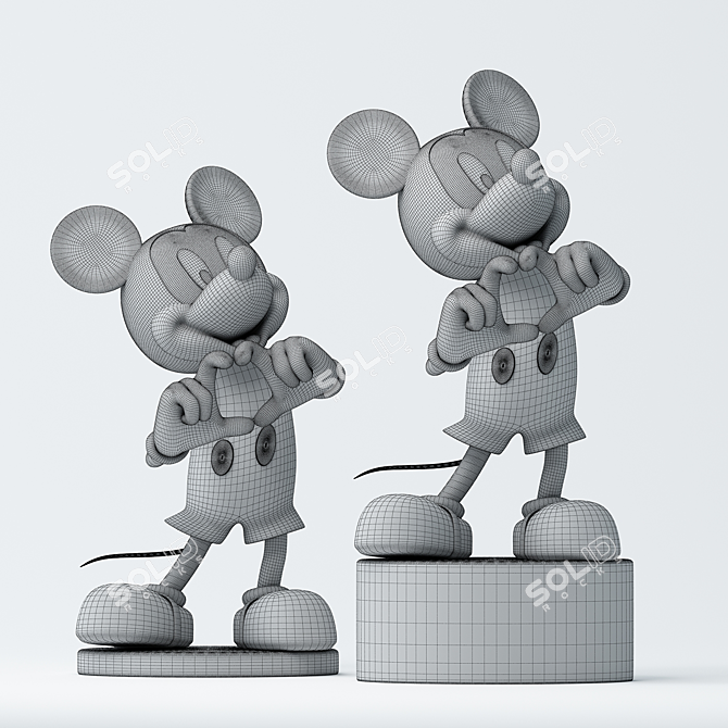 3D Mickey Mouse Model Download 3D model image 2