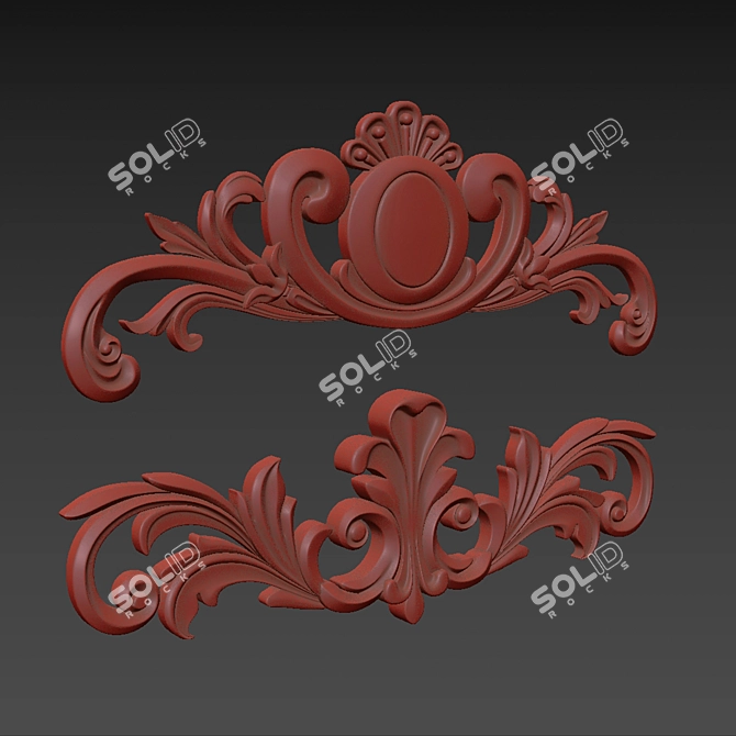 Ornament 102 Modeling Kit 3D model image 6