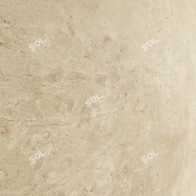 Luxury Brushed Limestone 3D Model 3D model image 4