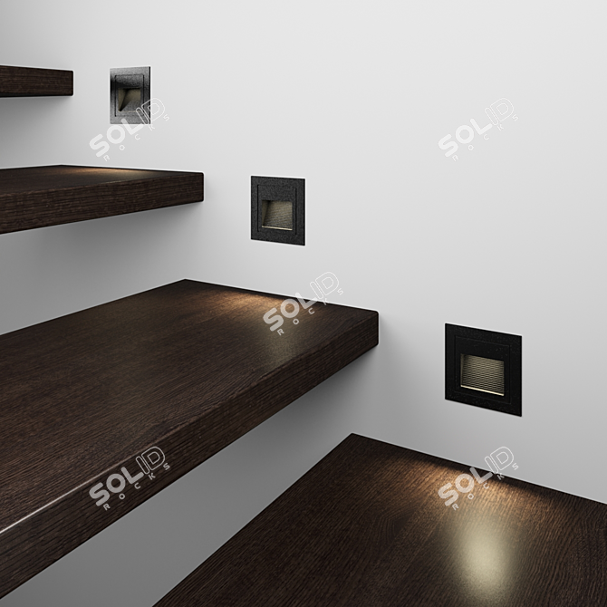 Weatherproof LED Stair Light - Integrator IT-733 3D model image 5