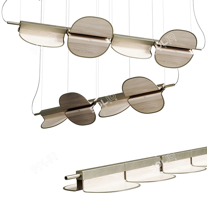 Elegant LZF OMMA S3 Pendant 3D model image 2