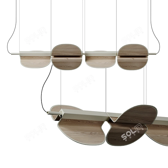 Elegant LZF OMMA S3 Pendant 3D model image 4