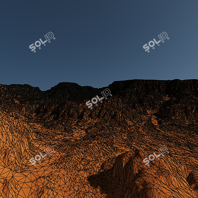 Canyon Land N12 3D Model 3D model image 11