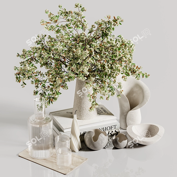 Elegant Decor Set 3D Models 3D model image 3