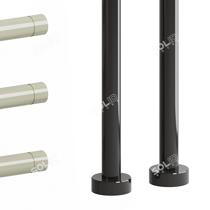 Tubes T.B.T. Radiator Towel Rails 3D model image 2