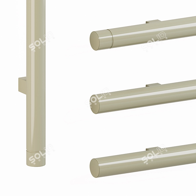 Tubes T.B.T. Radiator Towel Rails 3D model image 3