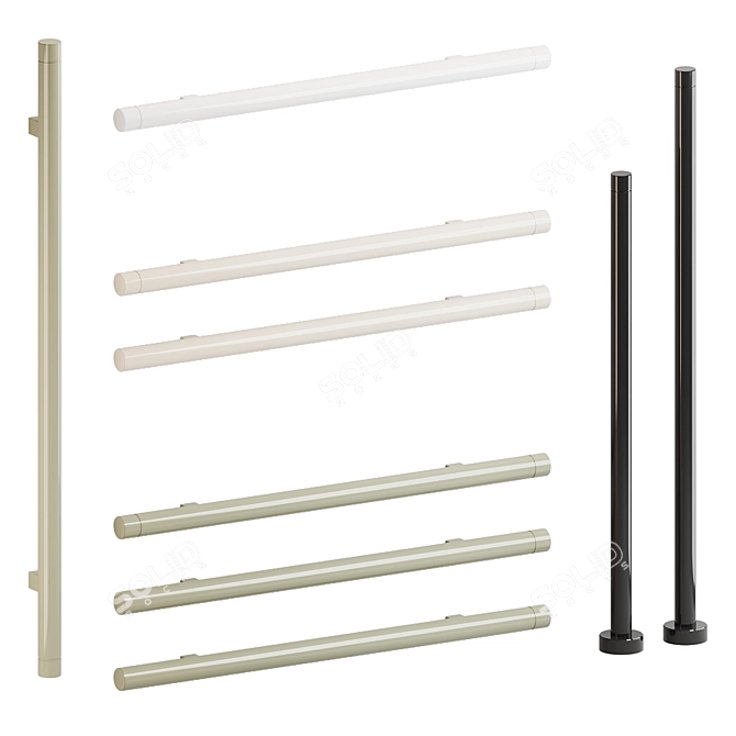 Tubes T.B.T. Radiator Towel Rails 3D model image 5