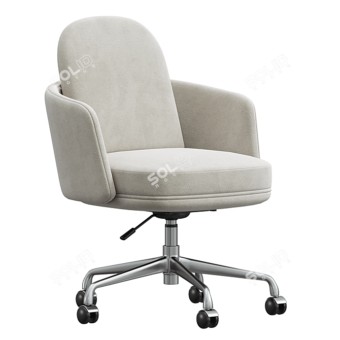 Vega Ergonomic Desk Chair 3D model image 1