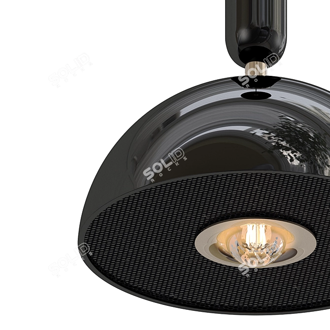 MODERN DESIGN TOFT DOME PENDANT 3D model image 2