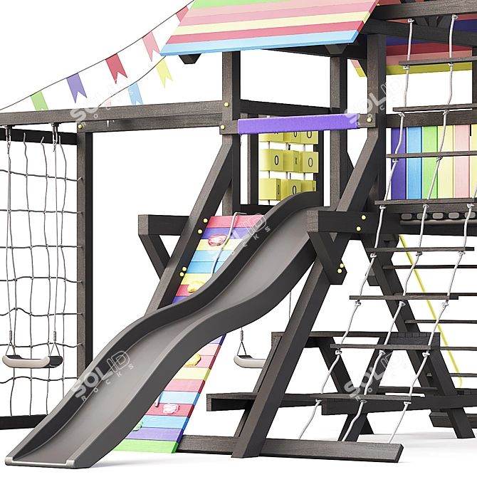 Savushka Black Edition Playground 3D model image 4