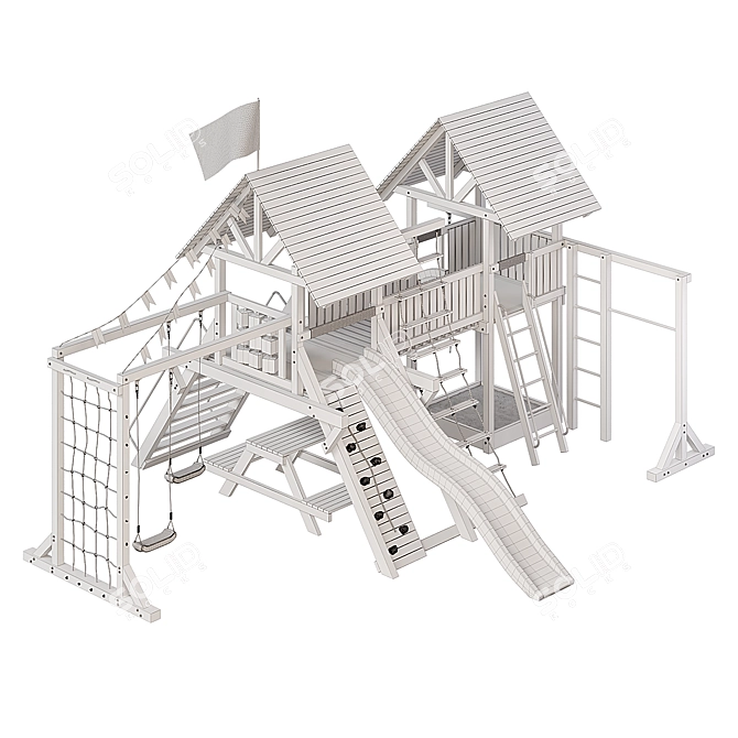 Savushka Black Edition Playground 3D model image 5