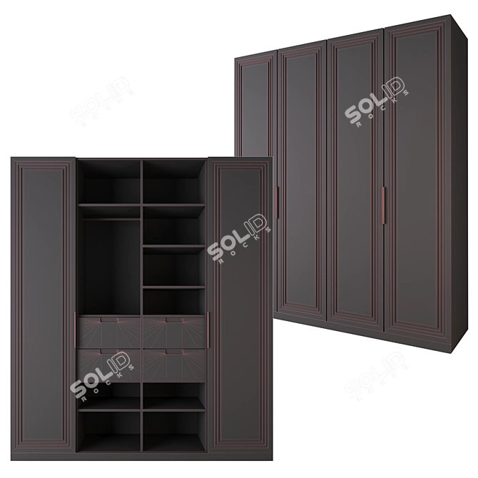 Vampire Wardrobe: Dark Love 3D model image 4