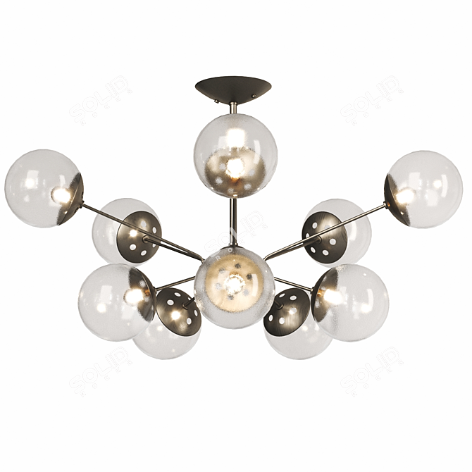  Meissa Ceiling Chandelier Unique Lighting 3D model image 2