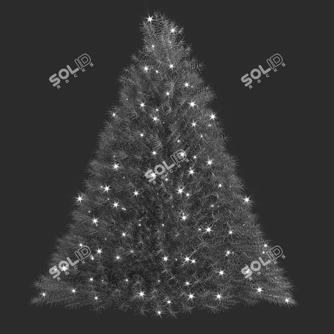 Corona 3D Christmas Tree Model 3D model image 7