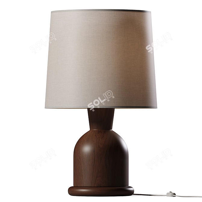 Minimalist Beacon Table Lamp 3D model image 1