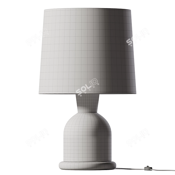 Minimalist Beacon Table Lamp 3D model image 2