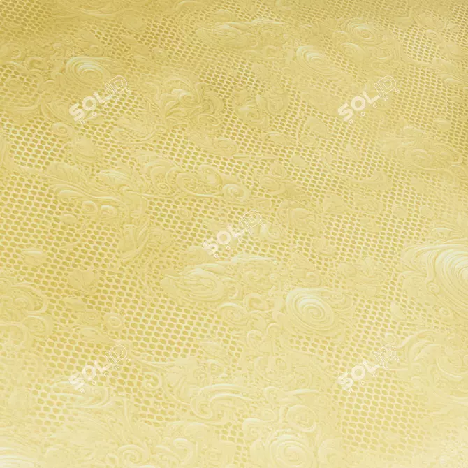 Metal Patterned Steel Covering Set 3D model image 5