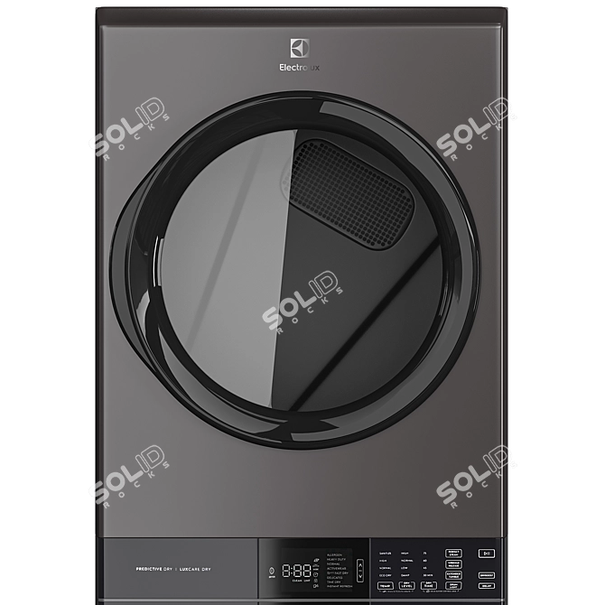 Electrolux Laundry Tower Washer Dryer 3D model image 2